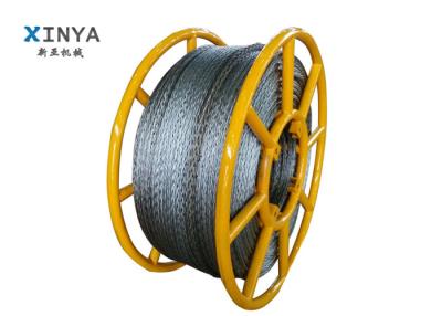 China 18mm 210KN Breaking Load Galvanized Anti Twist Wire Rope Hexagon with 12 strands for sale