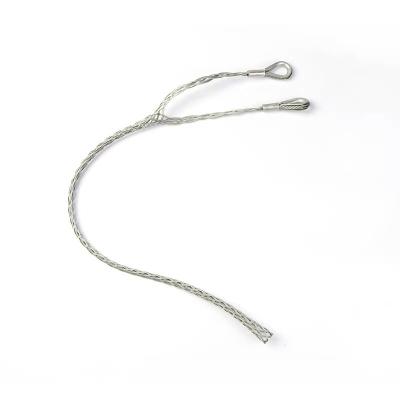 China High Quality Flexible Eye Light Duty Pulling Grips Wire Mesh Grip Cable Pulling Stocking Grip for sale