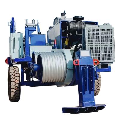 China 18 Ton Hydraulic Cable Puller Machine Cable Stringing Equipment For Transmission Line Construction for sale