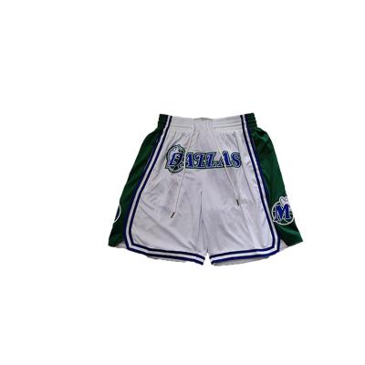 China Quick-drying USA Basketball 30 Teams Shorts Embroidered Pocket Just Don Basketball Shorts for sale