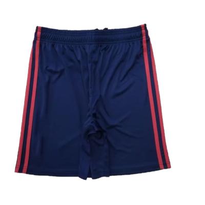 China Custom Men's Football Polyester Personality Quick-drying Boys' Mesh Soccer Shorts Vintage Design Shorts for sale