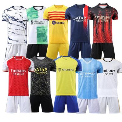 China Wholesale Custom Cheap Quick-Dry Club Soccer Jersey Latest Designs and Team Sublimated Soccer Uniform Set for sale