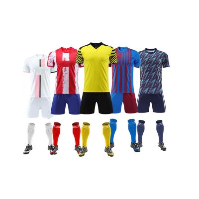 China Wholesale Quick-drying New Sports Fashion Generic Soccer Uniform Sublimation Logo Us Football Inter Jersey Custom Made for sale