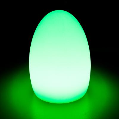 China Egg Shaped LED Bar LED Table Lamp Glowing For Hotel / Restaurant / Shops for sale