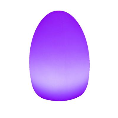 China Modern LED Ball Light Outdoor Color Changing LED Egg Shape Ball Color Mood LED Light Changing Ball for sale