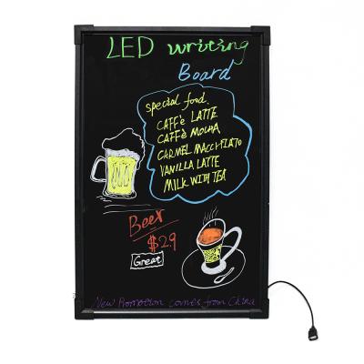 China Flash Neon Light RGB Flash Multicolor Writing LED Message Board With CE&RoHS for sale