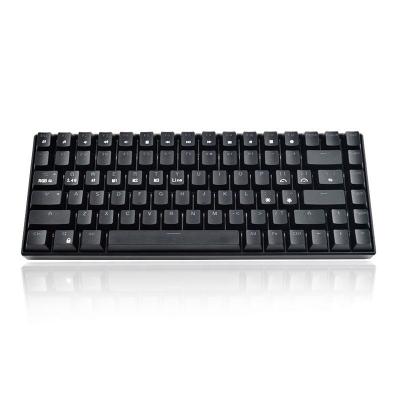 China Hot 80% Win-lock Mechanical Keyboard 84 Keys 3 Modes Patchable With Long Lithium Battery Life For Laptop for sale