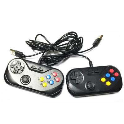 China Two controllers ERGONOMIC gamepads extra cable USB controller for GC120/Q400 portable game console with joystick for sale