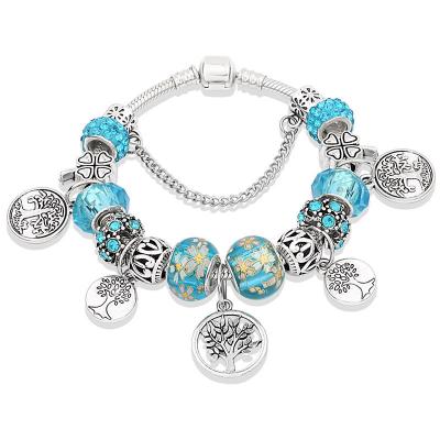 China 2020 Latest Charm Eco-friendly DIY Design Colorful Bead Adjustable Waist Crystal Bracelet For Girls for sale