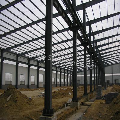 China Modern Design 3D Storage Buildings Steel Structure Prefab Steel Warehouse With Steel Structure for sale