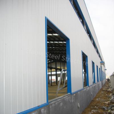 China Modern Large Span Steel Structure Modern Prefab Warehouse Prefab Metal Steel Building for sale