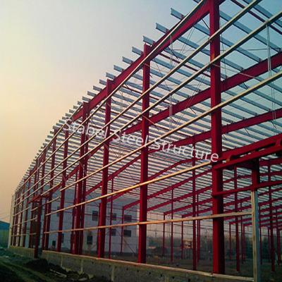 China Best Price Iron Buildings Modern Prefab Steel Structure Warehouse Plastic Storage Shed With Design for sale