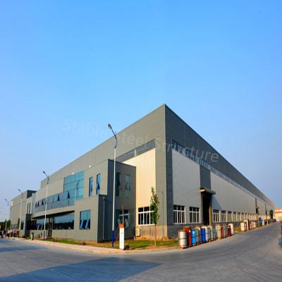 China Hot Sale Factory Price Low Cost Insulation Prefab Steel Structure Modern Prefab Steel Structure Workshop For Building for sale