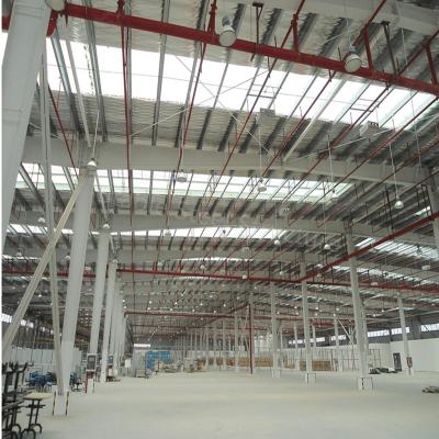 China Modern Lightweight Structural Construction Building Prefab Prefab Steel Structure Workshop for sale