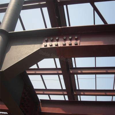 China Modern Lightweight Steel Frame Workshop Warehouse Building Construction Prefab Steel Structure for sale