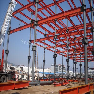 China Modern Factory Supply Steel Buildings Mall Direct Workshop Prefabricated Warehouse Building Steel Structure for sale