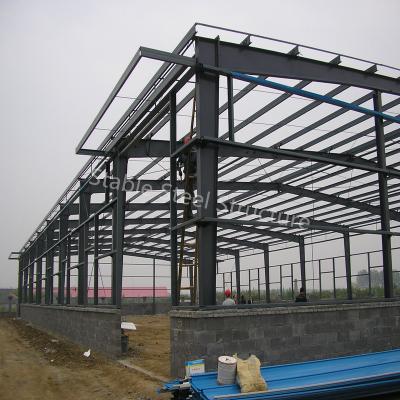 China Best price modern space frame building workshop prefab warehouse portal design light frame steel structure for sale for sale