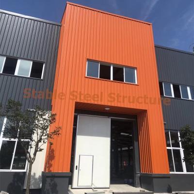 China Modern Prefab Building Construction Warehouse Structural Metal Low Price Prefab Steel Structure Building for sale