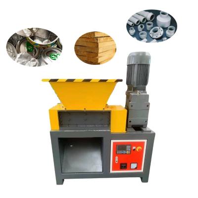 China Factory Double Shaft Plastic Shredder Pallet Shredder Tire / Metal / Wood Crushing Machine Price for sale