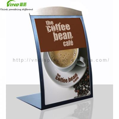 China menu holders for Magnetic Retail Menu Holder Table Top Creative Signholder Menu Holders Vino20220304-1 for sale