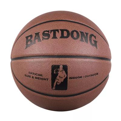 China Wholesale Prices Leather Basketball Logo Indoor Basketball Ball Custom Made No Fade. basketball 7 (standard ball) for sale