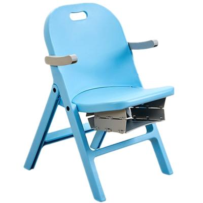 China Traditional Plastic Folding Stool Chair Thickened Portable Creative Small Backrest Bench Adult Children Chair for sale