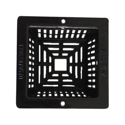 China Factory Wholesale 44-54MM Europe Flower Pot Agricultural Hydroponic Black And White PE Planting Basket for sale