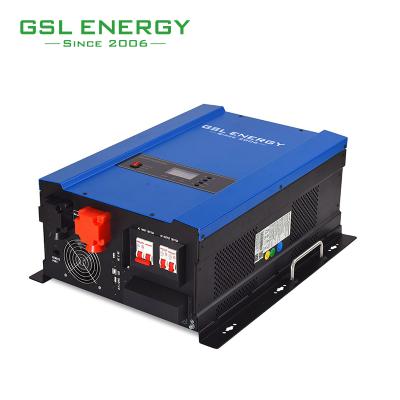 China Solar Power System Home GSL Energy 48V 12Kw High Frequency Sine Wave Power Split Phase Solar Inverter With WIFI for sale