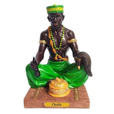 China Orula Estatua Santeria Statue Orisha Orula Orisha Statue Europe Resin for sale