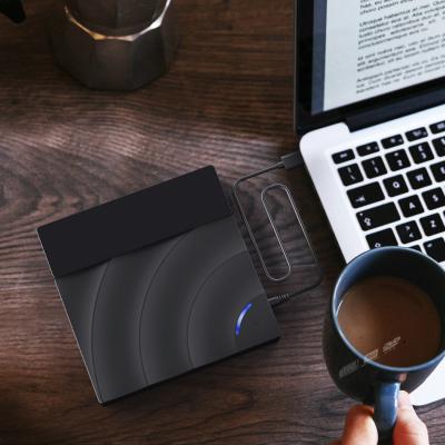 China USB3.0 External Left Ultrathin Portable Box External DVD-ROM Optical Drive Disk Drive CD DVD Burner SATA Notebook External Box for sale