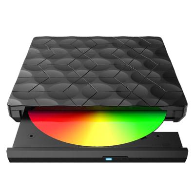 China USB 3.0 External Drive DVD-RW Burner Writer 3D BD-ROM Plays Blu Ray Optical Drive for sale