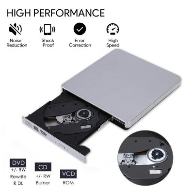 China 3D Blu Ray Combo Player Burner USB 3.0 ReWriter Writer External Drive DVD-RW BD-ROM Optical Drive for sale