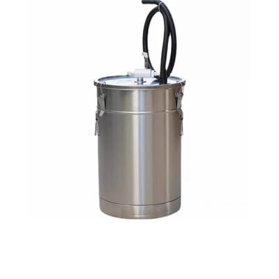 China All Types Of Powder Coating Round Fluidizing Hopper Stainless for sale