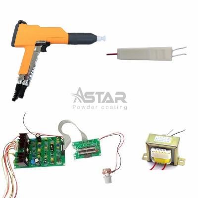 China EasySelect Manual Powder Coating Spray Gun Complete Set for sale