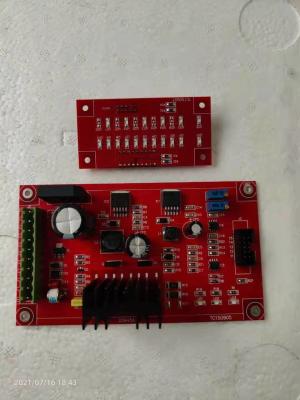 Китай Одиночный отрегулируйте Pcb приведенный монтажной платы дисплея 12v для электростатический распылять продается