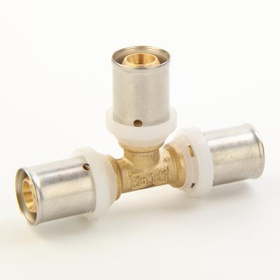 China Tee Press Fittings /Plumbing Fittings /TH Type 16mm for sale