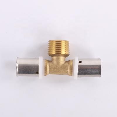 China All U Profile Press Fittings For Water Supply - Male Tee for sale