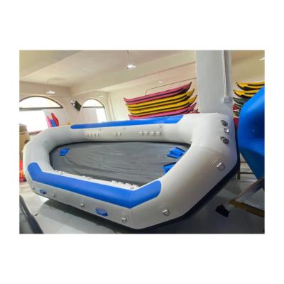 China Rational Price PVC Large Inflatable Water Rafts For Sale / Drift Boat / Haul Boat for sale