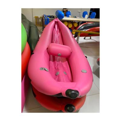 China 0.9mm PVC / 1.2mm PVC Application Packraft Inflatable Boat Kayak Raft Canoe Supplier Widely For Sale for sale