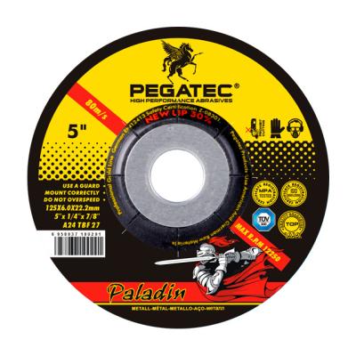 China Welding PEGATEC 5 Inch China Stone Grinding Wheel 125x6x22mm for sale