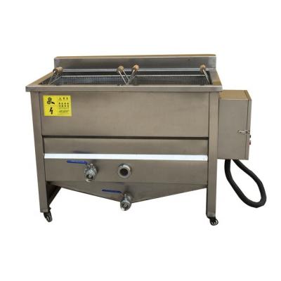 China High Efficiency Potato Chips Frying Machine / French Fries Deep Fryer For Restaurant for sale