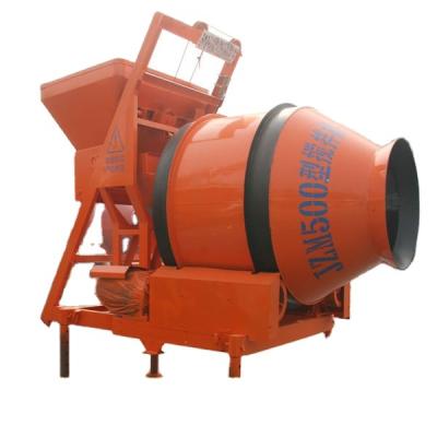 China Diesel Self Loading Building Material JZM 500 Cement Mixer From Stores for sale