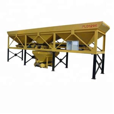 China Building Material Shops, Construction work concrete batching machine with two bins for sale