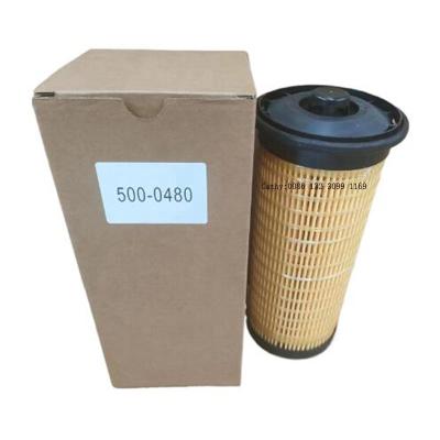 China 500-0480 engine filter fuel filter 5000480 fuel filter replacement for sale