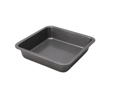 China Viable Non-Stick 9in Square Cake Pan Square Cake Baking Pan Brownie Pan for sale