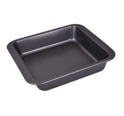 China Sustainable Square 8Inch Cake Pan Professional Grade Nonstick Carbon Steel Baking Pan Bakeware For Oven Baking for sale