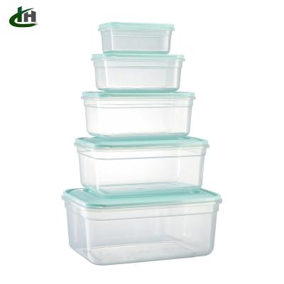 China Multifunctional Sustainable Rectangle Sealed Fresh Keeping Plastic Box for sale