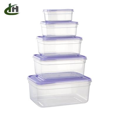 China Freshness Preservation Plastic Home Food Grade PP Kitchen Refrigerator Food Ftorage Box for sale