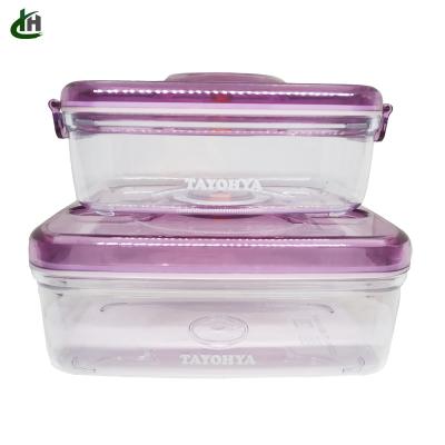 China Crisper Freshness Preservation Kitchen Refrigerator Storage Box Fruit Vegetable Storage Plastic Food Containers Storage Box for sale