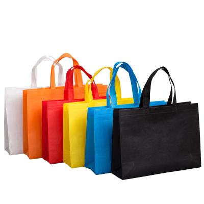 China Eco-friendly non-woven shopping bag directly from eco-friendly wholesale custom design color to paper with logo for sale